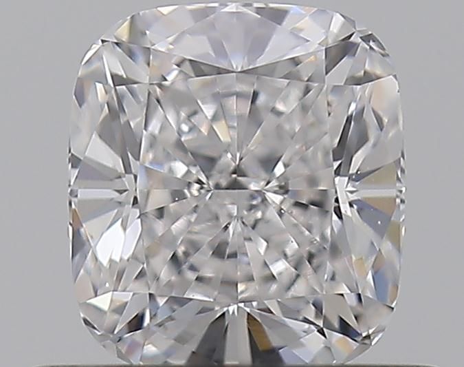 Diamante Taglio Cushion Modificato 0.52ct EX/EX D VS1 - GIA - 4.81x4.37x2.97mm