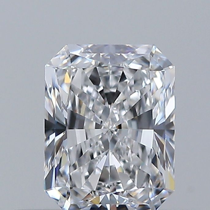 Diamante Naturale Taglio Radiant 0.56ct EX/EX D VVS1 - GIA - 5.31x4.1x2.77mm