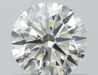 Diamante Naturale Taglio Brillante 0.51ct 3EX J VVS2 - IGI - 5.02x5.08x3.17mm