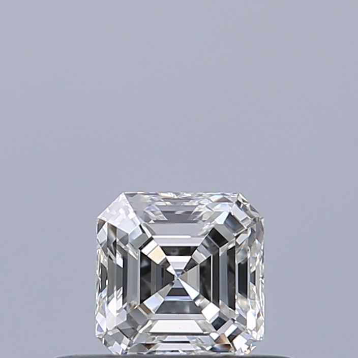 Diamante Naturale Taglio Asscher 0.32ct VG/EX G IF - GIA - 3.78x3.76x2.53mm