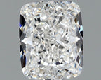 Diamante Taglio Cushion Modificato 1.01ct VG/EX F VS1 - GIA - 6.37x5.13x3.5mm
