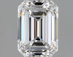 Diamante Naturale Taglio Smeraldo 0.9ct EX/VG F VVS2 - GIA - 6.24x4.46x3.12mm