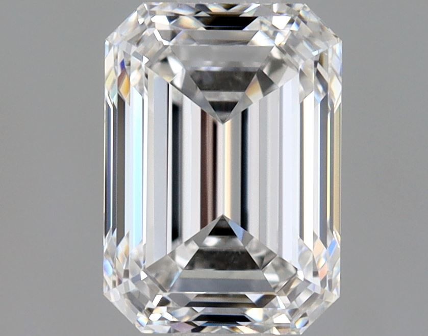 Diamante Naturale Taglio Smeraldo 0.9ct EX/VG F VVS2 - GIA - 6.24x4.46x3.12mm