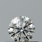 Diamante Naturale Taglio Brillante 0.26ct 3EX G VVS2 - IGI - 4.09x4.18x2.56mm