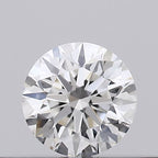 Diamante Naturale Taglio Brillante 0.17ct 3EX H VVS2 - GIA - 3.56x3.57x2.22mm
