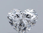 Diamante Naturale Taglio Cuore 0.5ct VG/VG D VVS1 - GIA - 4.58x5.35x3.43mm