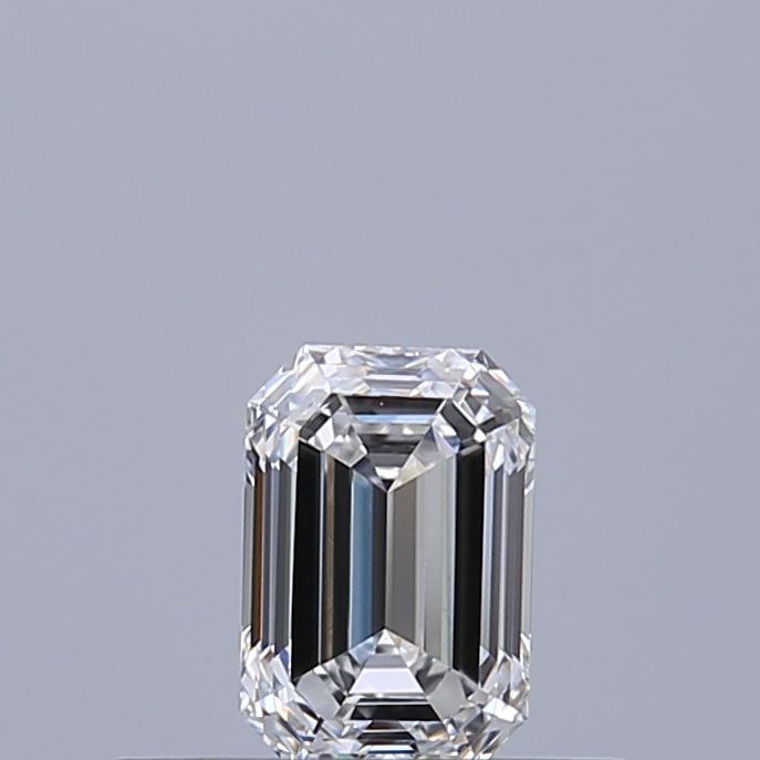 Diamante Naturale Taglio Smeraldo 0.3ct VG/EX E IF - GIA - 4.65x3.13x2.15mm