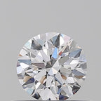 Diamante Naturale Taglio Brillante 0.5ct EX/VG/EX D IF - GIA - 5.08x5.05x3.15mm