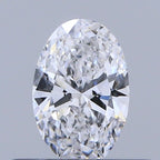Diamante Naturale Taglio Ovale 0.3ct G/VG D VS1 - GIA - 5.69x3.79x2.24mm