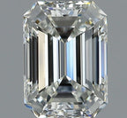 Diamante Naturale Taglio Smeraldo 1.01ct VG/EX I IF - GIA - 6.94x5.03x3.21mm