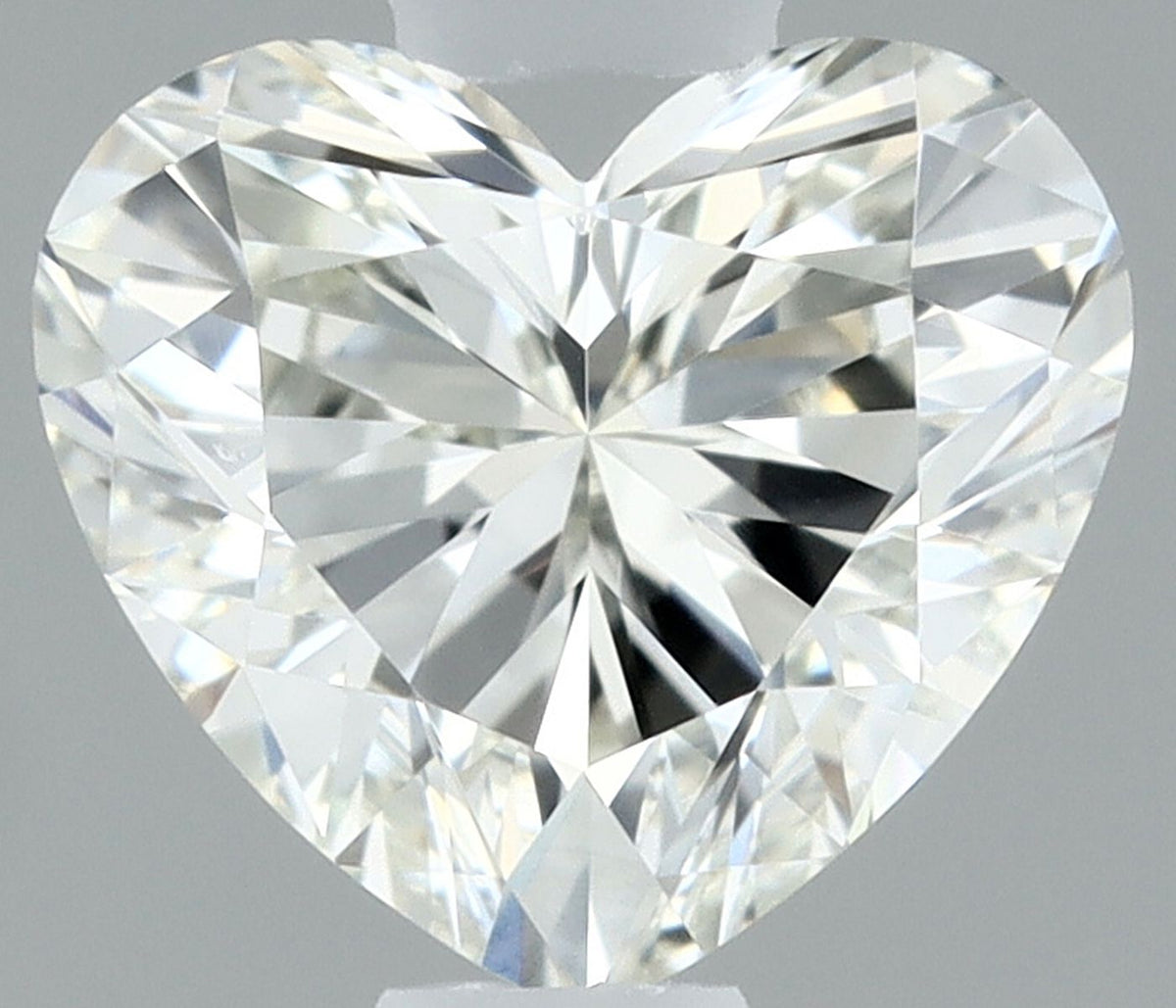 Diamante Naturale Taglio Cuore 0.43ct EX/EX I VS1 - IGI - 4.65x5.25x3.0mm