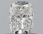 Diamante Taglio Cushion Modificato 0.55ct EX/EX H VVS1 - GIA - 5.73x4.14x2.85mm