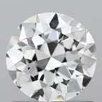 Diamante Naturale Taglio Brillante 1ct 3EX D VVS2 - IGI - 6.36x6.47x3.92mm
