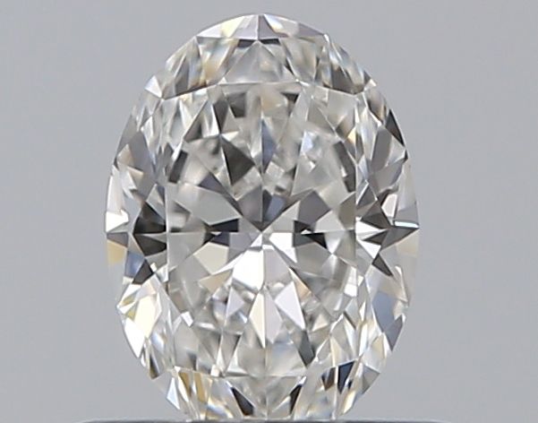 Diamante Naturale Taglio Ovale 0.4ct EX/EX E VVS2 - GIA - 5.66x4.11x2.57mm