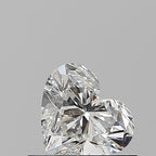 Diamante Naturale Taglio Cuore 0.53ct VG/EX G IF - GIA - 4.81x5.65x3.36mm