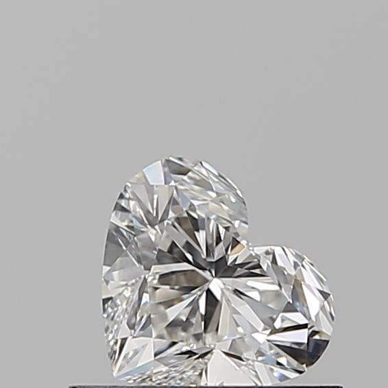 Diamante Naturale Taglio Cuore 0.53ct VG/EX G IF - GIA - 4.81x5.65x3.36mm