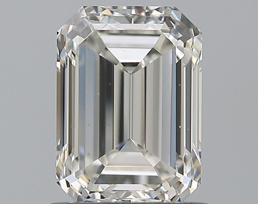 Diamante Naturale Taglio Smeraldo 1ct VG/EX H VS1 - GIA - 6.58x4.74x3.26mm