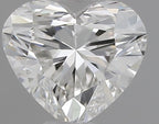Diamante Naturale Taglio Cuore 0.46ct VG/VG F VVS1 - IGI - 4.7x5.29x3.13mm