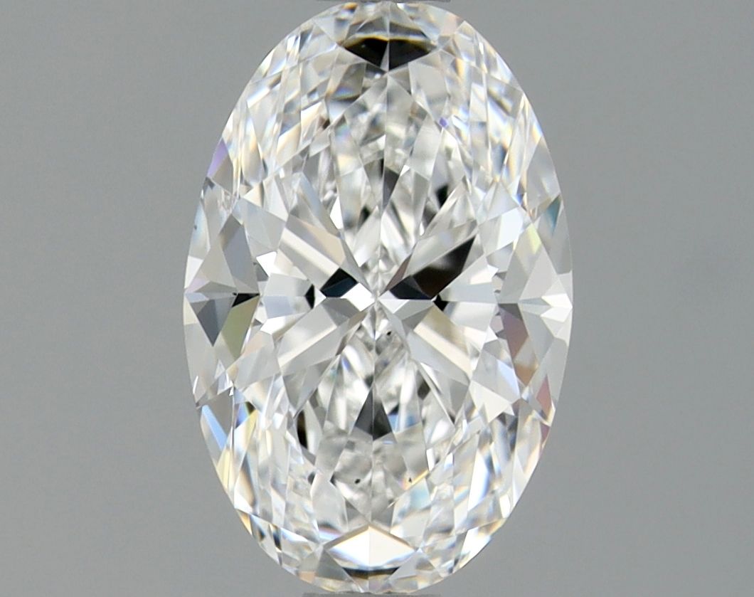 Diamante Naturale Taglio Ovale 1ct EX/EX E VS2 - GIA - 8.25x5.34x3.42mm