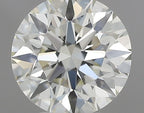Diamante Taglio Brillante 0.37ct G/EX/VG J VVS2 - IGI - 4.57x4.61x2.84mm