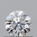 Diamante Naturale Taglio Brillante 0.5ct VG/VG/EX E VS1 - GIA - 4.97x4.92x3.2mm