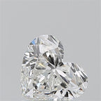 Diamante Naturale Taglio Cuore 1.01ct VG/EX H VVS1 - GIA - 6.09x6.78x4.04mm