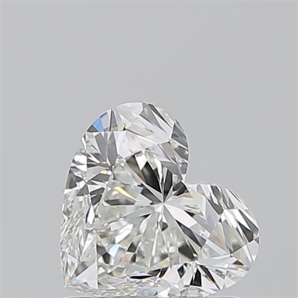 Diamante Naturale Taglio Cuore 1.01ct VG/EX H VVS1 - GIA - 6.09x6.78x4.04mm