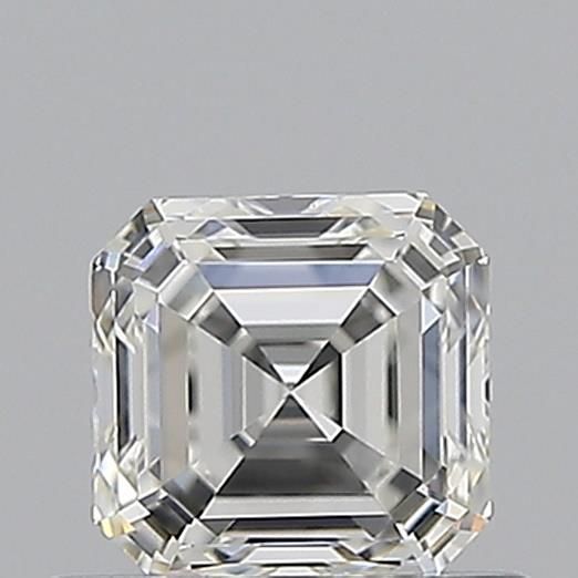 Diamante Naturale Taglio Asscher 0.61ct VG/EX H IF - GIA - 4.68x4.59x3.1mm