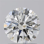 Diamante Naturale Taglio Brillante 1.4ct 3EX J VVS2 - GIA - 7.2x7.15x4.36mm