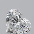 Diamante Naturale Taglio Cuore 0.7ct EX/EX G VVS2 - GIA - 5.33x6.15x3.67mm