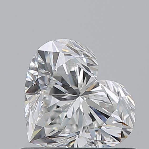 Diamante Naturale Taglio Cuore 0.7ct EX/EX G VVS2 - GIA - 5.33x6.15x3.67mm