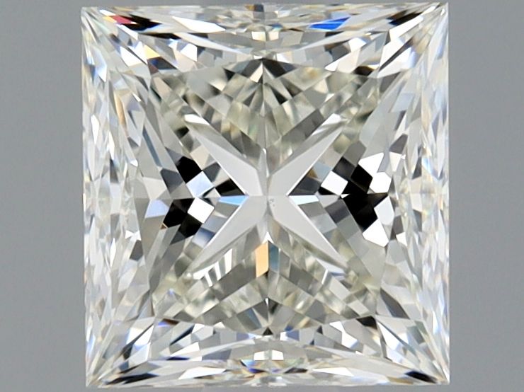 Diamante Naturale Taglio Princess 1.2ct VG/EX J VVS2 - GIA - 5.75x5.51x4.21mm