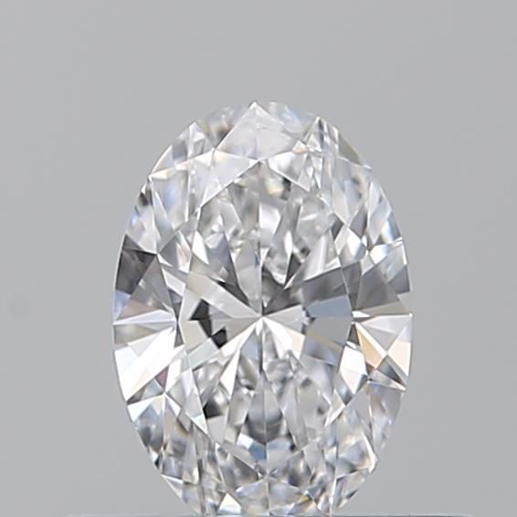 Diamante Naturale Taglio Ovale 0.42ct EX/VG D VVS1 - GIA - 6.09x4.2x2.6mm