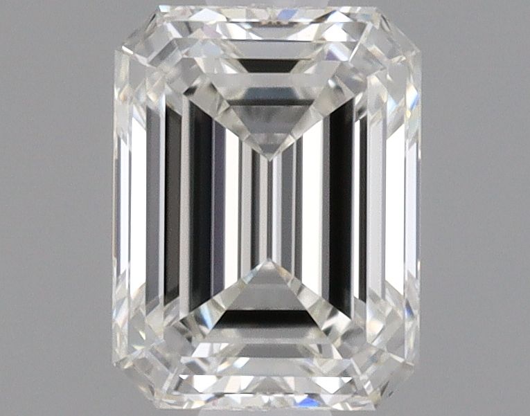 Diamante Naturale Taglio Smeraldo 0.71ct EX/VG H VS2 - GIA - 5.73x4.36x2.96mm