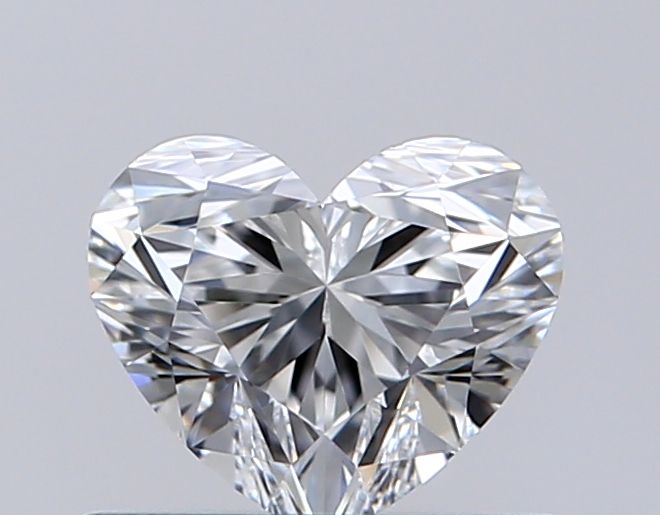 Diamante Naturale Taglio Cuore 0.52ct EX/EX F VVS2 - GIA - 4.69x5.53x3.48mm