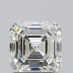 Diamante Taglio Smeraldo Quadrato 1.24ct EX/EX H VVS1 - GIA - 5.79x5.74x3.88mm