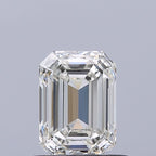 Diamante Naturale Taglio Smeraldo 0.7ct VG/EX I VVS1 - GIA - 5.81x4.19x2.84mm
