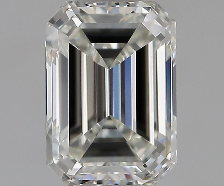 Diamante Naturale Taglio Smeraldo 1.01ct VG/EX H VVS2 - GIA - 6.77x4.78x3.28mm