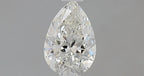 Diamante Naturale Taglio Goccia 0.51ct VG/EX I VVS1 - GIA - 6.57x4.47x2.86mm