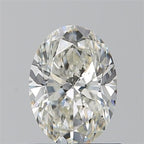 Diamante Naturale Taglio Ovale 0.9ct EX/EX I VS1 - GIA - 7.3x5.27x3.46mm