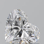 Diamante Naturale Taglio Cuore 0.8ct VG/VG E VVS2 - GIA - 5.57x6.53x3.88mm