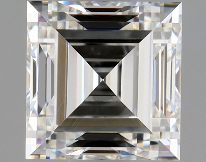 Diamante Taglio Radiant Quadrato 0.72ct VG/EX G VVS2 - GIA - 4.87x4.75x3.25mm