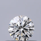 Diamante Naturale Taglio Brillante 0.4ct EX/EX/VG J VS1 - GIA - 4.7x4.74x2.91mm