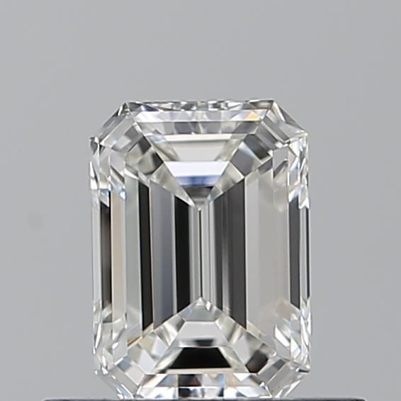 Diamante Naturale Taglio Smeraldo 0.53ct VG/VG G IF - GIA - 5.55x3.95x2.62mm