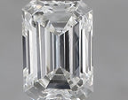 Diamante Naturale Taglio Smeraldo 0.44ct G/EX H VVS1 - GIA - 5.24x3.65x2.35mm