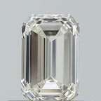 Diamante Naturale Taglio Smeraldo 0.6ct EX/EX H IF - IGI - 5.92x3.85x2.55mm
