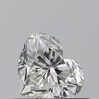Diamante Naturale Taglio Cuore 0.5ct VG/VG I VVS1 - GIA - 4.75x5.46x3.28mm
