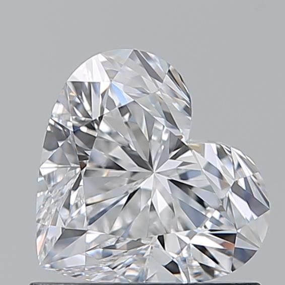 Diamante Naturale Taglio Cuore 0.9ct EX/VG D VVS1 - GIA - 5.95x6.61x3.92mm