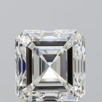 Diamante Taglio Smeraldo Quadrato 1.7ct VG/VG H VS2 - GIA - 6.44x6.15x4.37mm