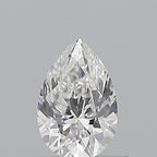 Diamante Naturale Taglio Goccia 0.5ct G/VG D VS1 - GIA - 6.55x4.32x2.93mm